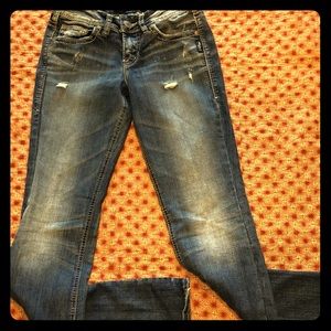Silver Suki Slim Boot Jeans 25/33